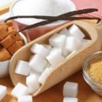 Witte suiker demarara suiker en turbinado suiker